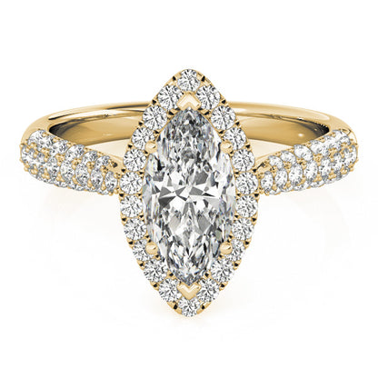 Marquise Engagement Ring M51015-E-10X5