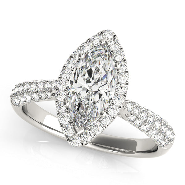 Marquise Engagement Ring M51015-E-10X5