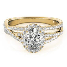 Load image into Gallery viewer, Oval Engagement Ring M51019-E-7X5
