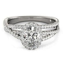 Load image into Gallery viewer, Oval Engagement Ring M51019-E-8.5X6.5
