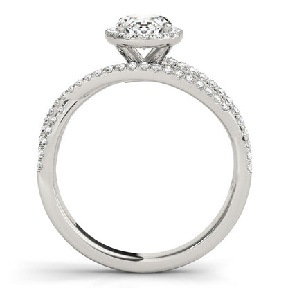 Oval Engagement Ring M51019-E-7.5X5.5