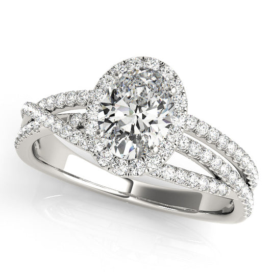 Oval Engagement Ring M51019-E-8X6