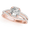 Load image into Gallery viewer, Cushion Engagement Ring M51021-E-5.5
