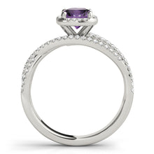 Load image into Gallery viewer, Cushion Engagement Ring M51021-E-7.5
