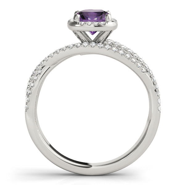 Cushion Engagement Ring M51021-E-6