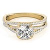 Load image into Gallery viewer, Cushion Engagement Ring M51021-E-5.5
