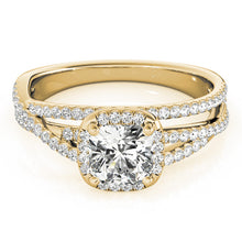 Load image into Gallery viewer, Cushion Engagement Ring M51021-E-6.5
