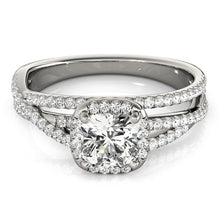 Load image into Gallery viewer, Cushion Engagement Ring M51021-E-6.5
