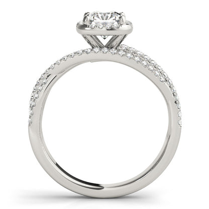 Cushion Engagement Ring M51021-E-7.5