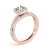 Load image into Gallery viewer, Cushion Engagement Ring M51021-E-5.5
