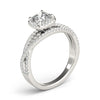 Load image into Gallery viewer, Cushion Engagement Ring M51021-E-5.5
