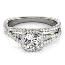Load image into Gallery viewer, Cushion Engagement Ring M51021-E-5.5
