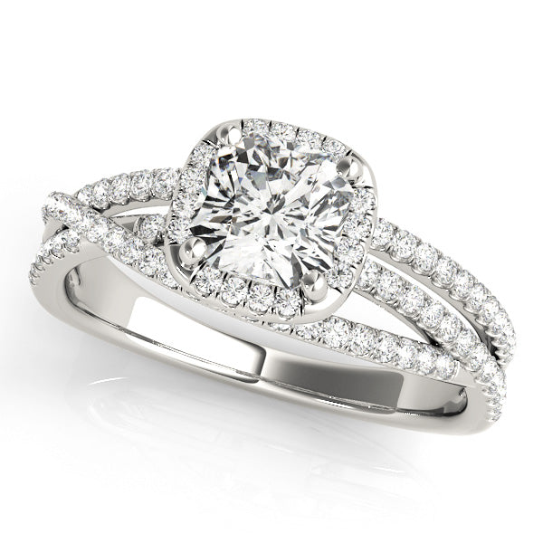 Cushion Engagement Ring M51021-E-6.5