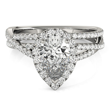 Pear Engagement Ring M51022-E-10.5X7