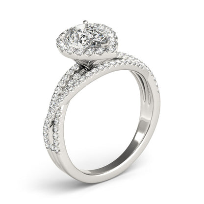 Pear Engagement Ring M51022-E-10.5X7