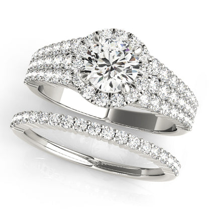 Round Engagement Ring M51025-E