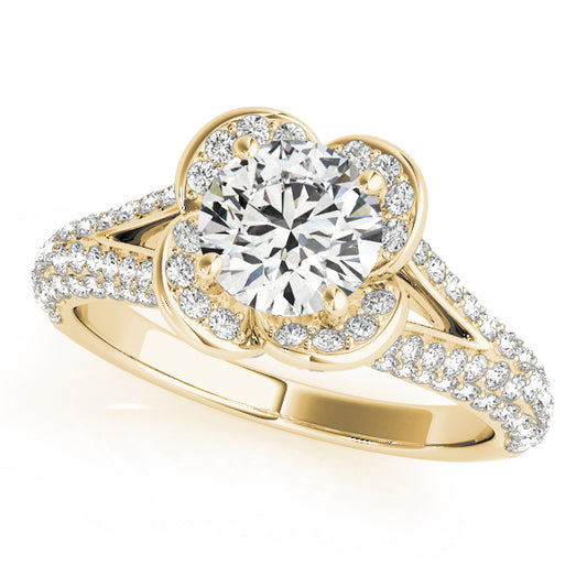 Round Engagement Ring M51026-E