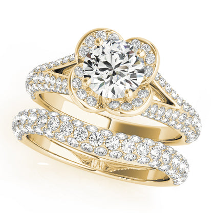Round Engagement Ring M51026-E
