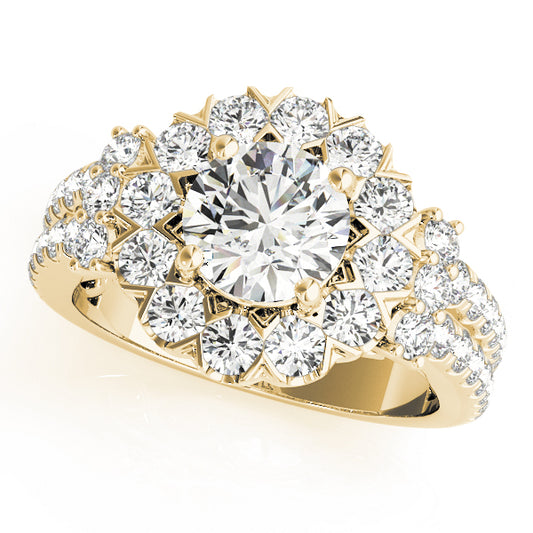 Round Engagement Ring M51028-E
