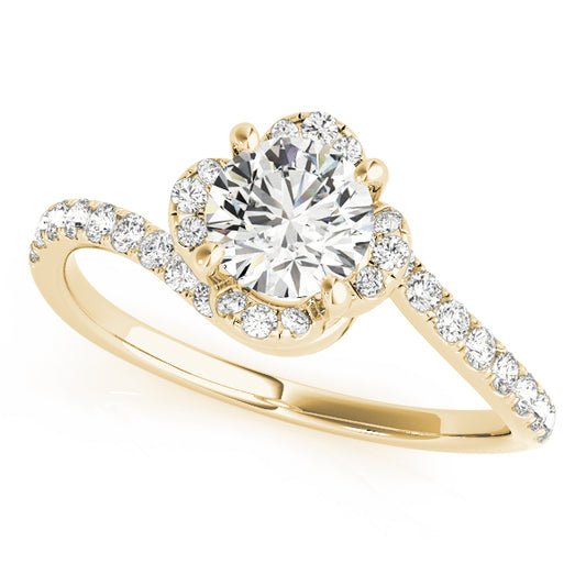 Round Engagement Ring M51030-E