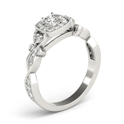 Round Engagement Ring M51033-E-1