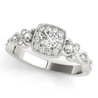 Round Engagement Ring M51033-E-1