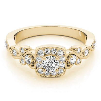 Round Engagement Ring M51033-E-1