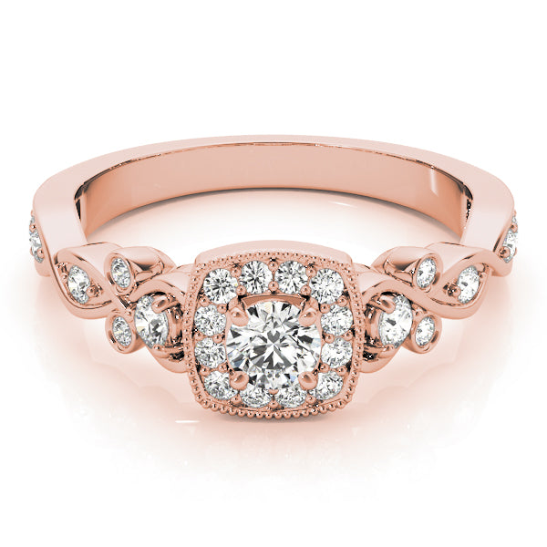 Round Engagement Ring M51033-E-1