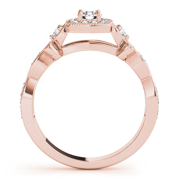 Round Engagement Ring M51033-E-1