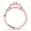 Load image into Gallery viewer, Round Engagement Ring M51033-E-1/2
