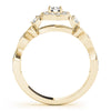 Load image into Gallery viewer, Round Engagement Ring M51033-E-1/2
