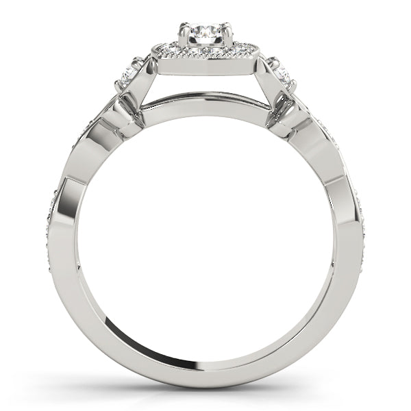 Round Engagement Ring M51033-E-1