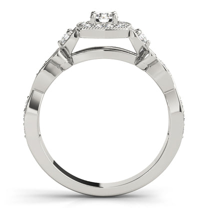 Round Engagement Ring M51033-E-1