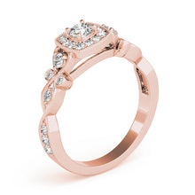 Load image into Gallery viewer, Round Engagement Ring M51033-E-1/4
