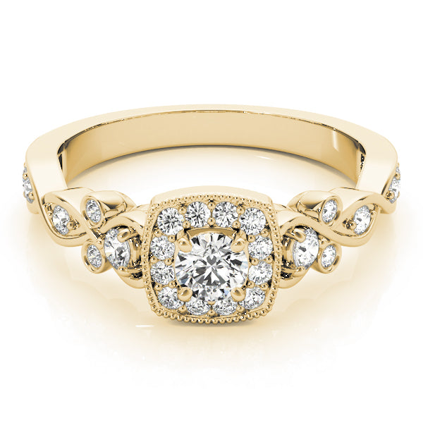 Round Engagement Ring M51033-E-1