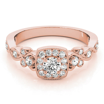 Round Engagement Ring M51033-E-1