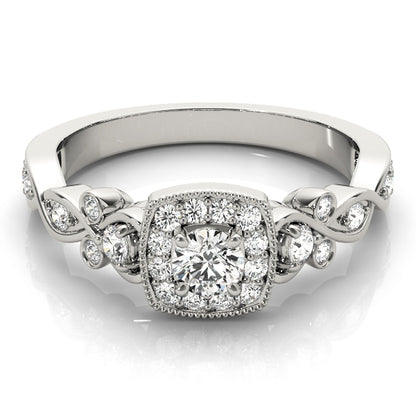 Round Engagement Ring M51033-E-1