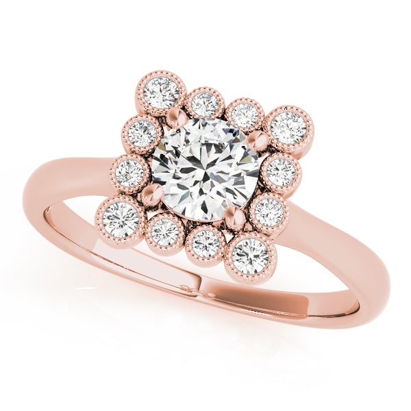 Round Engagement Ring M51034-E-1