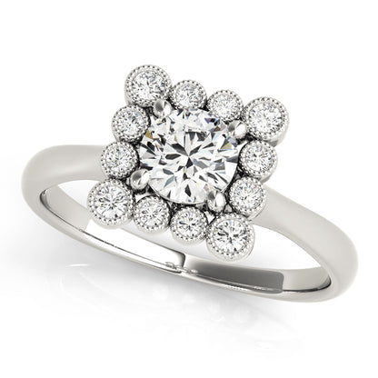 Round Engagement Ring M51034-E-1