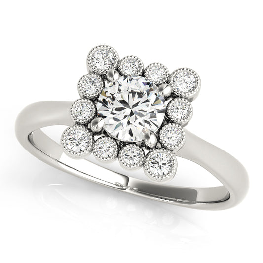 Round Engagement Ring M51034-E-1