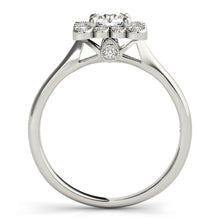 Load image into Gallery viewer, Round Engagement Ring M51034-E-1/2
