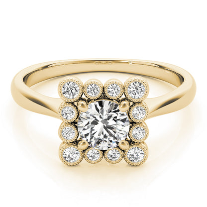 Round Engagement Ring M51034-E-1