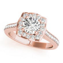 Load image into Gallery viewer, Round Engagement Ring M51035-E-1/2
