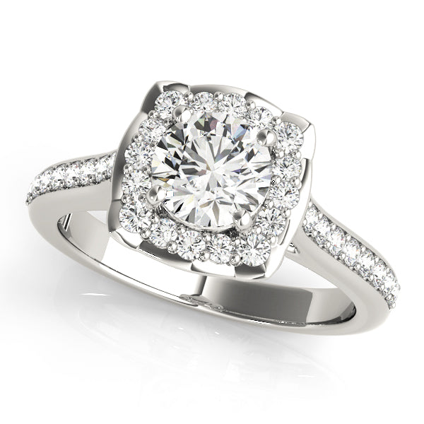 Round Engagement Ring M51035-E-1