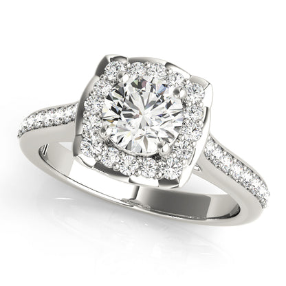 Round Engagement Ring M51035-E-1