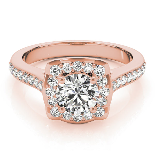 Round Engagement Ring M51035-E-1