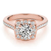 Load image into Gallery viewer, Round Engagement Ring M51035-E-1/2

