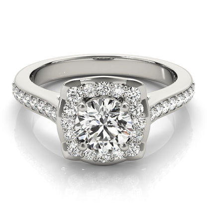 Round Engagement Ring M51035-E-3/4