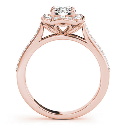Round Engagement Ring M51035-E-1