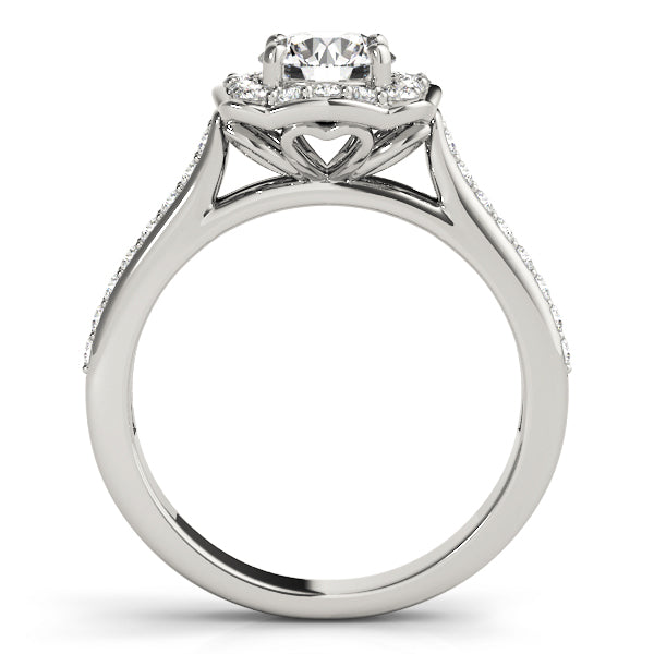 Round Engagement Ring M51035-E-1